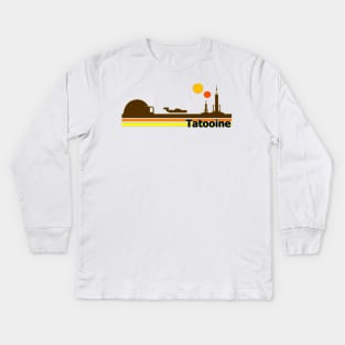 Tatooine Kids Long Sleeve T-Shirt